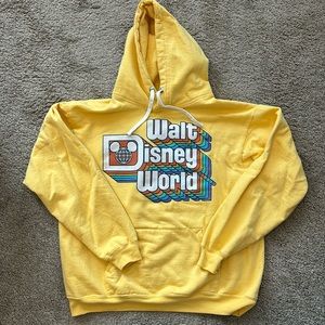 Walt Disney World yellow women’s hoodie